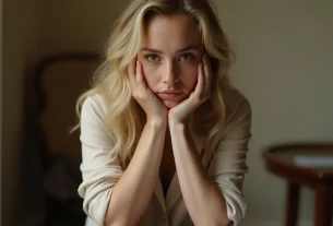 mulher a procrastinar