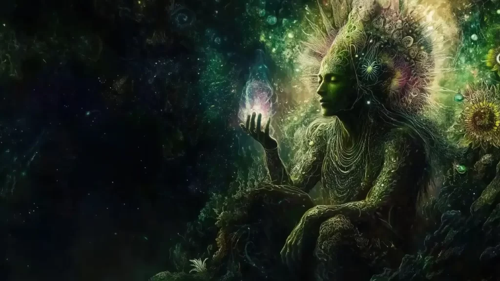ciência da ayahuasca um dia sentado em meditação