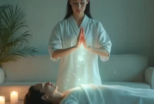reiki terapia para limpar a aura humana