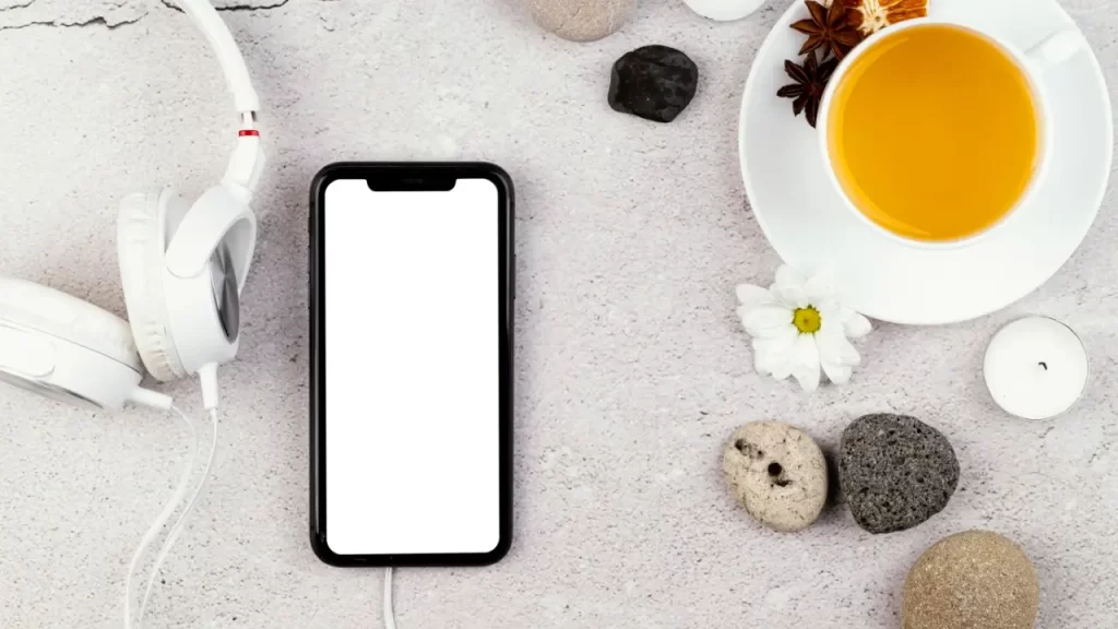Aplicativo de terapia digital promovendo bem-estar e saúde emocional com tecnologia e bem-estar