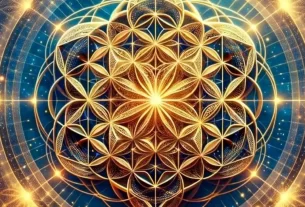 geometria sagrada representando a conexão universal e proteção energética