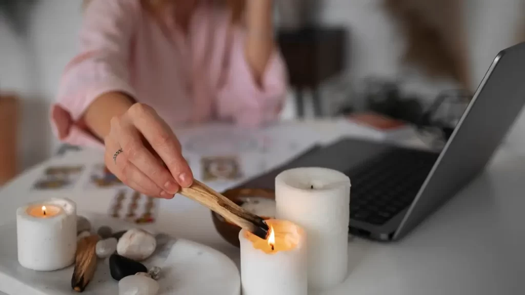 velas e incensos