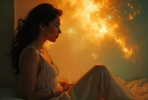 5 Sinais de Que Você Já Viveu Outras Vidas: representação visual da alma viajando entre encarnações